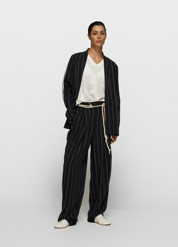 mesh baseball tee | ecru