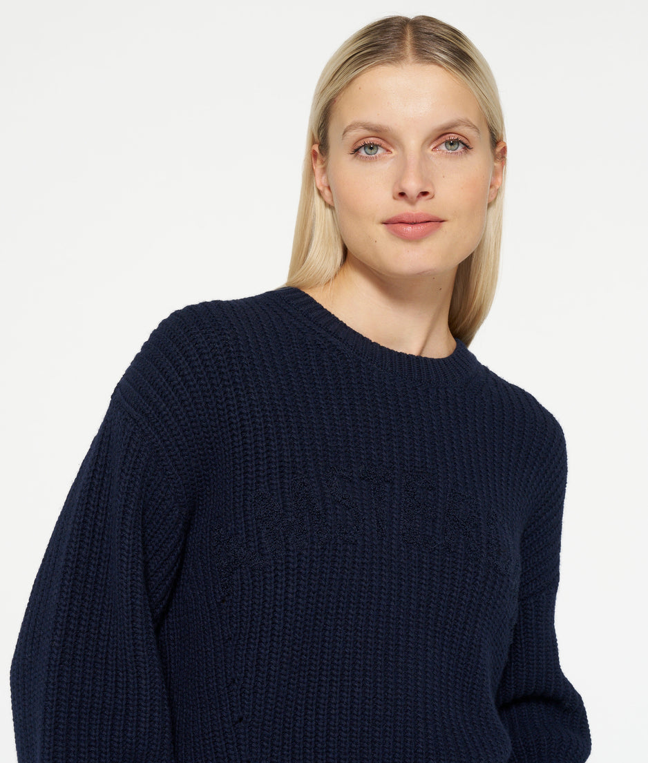 knit sweater Amsterdam | night sky