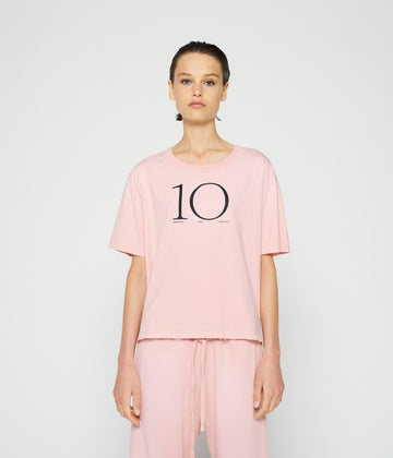 jersey tee 10 | dusty peach