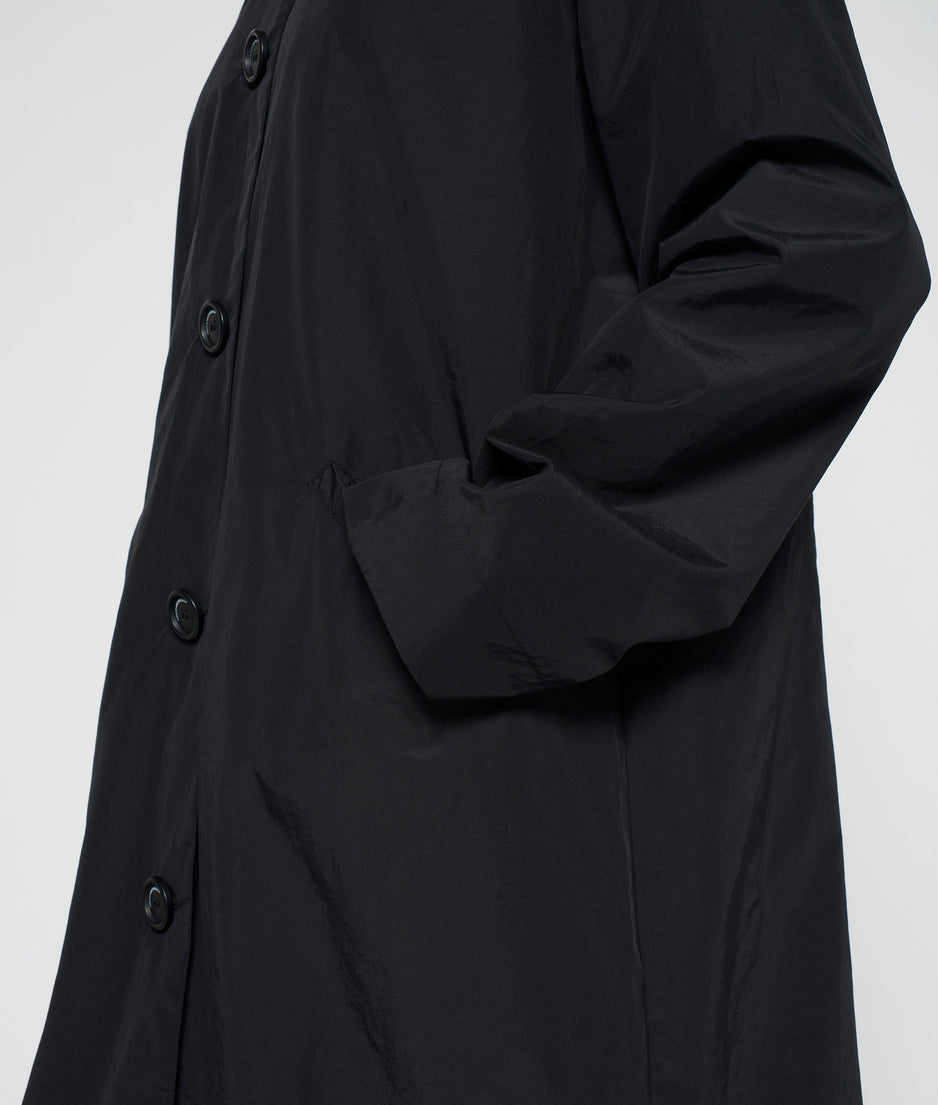 nylon coat 10 | black