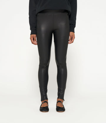 THE ZIPPER LEGGINGS | black