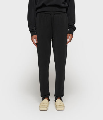 soft scuba cuff jogger | black