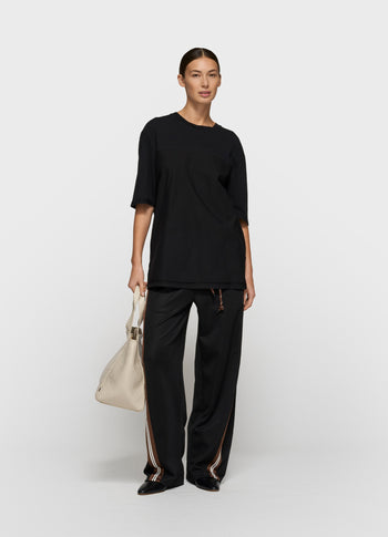 short sleeve tee mix | black