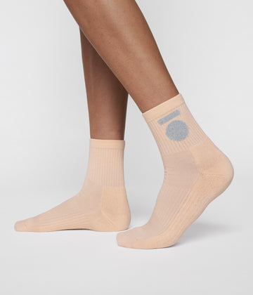 socks medal | peach