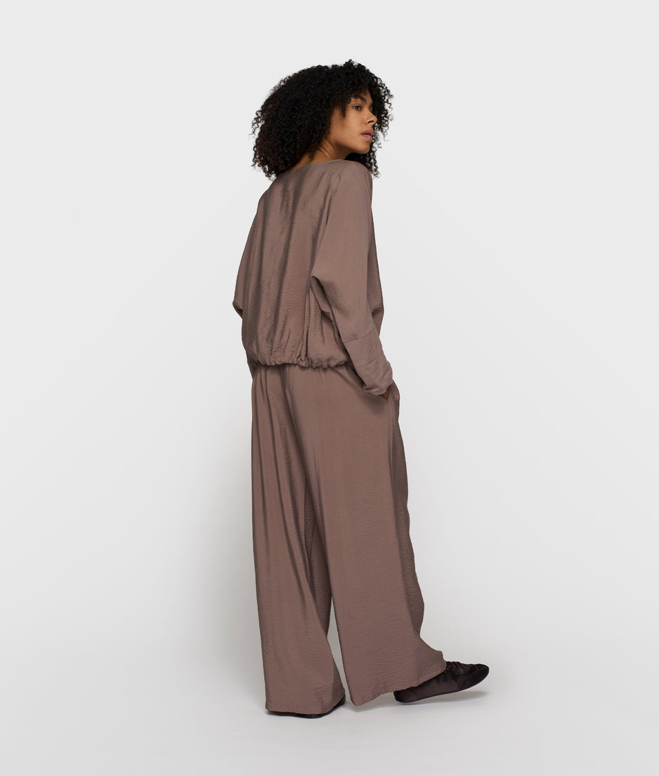flowy wide leg pants | moonrock