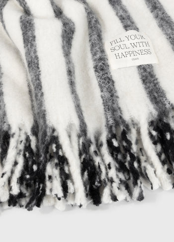 blanket stripes | ecru/black