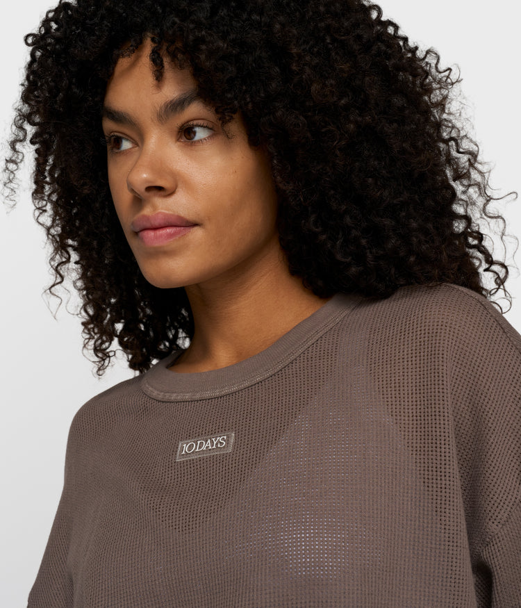 sweater mesh | moonrock