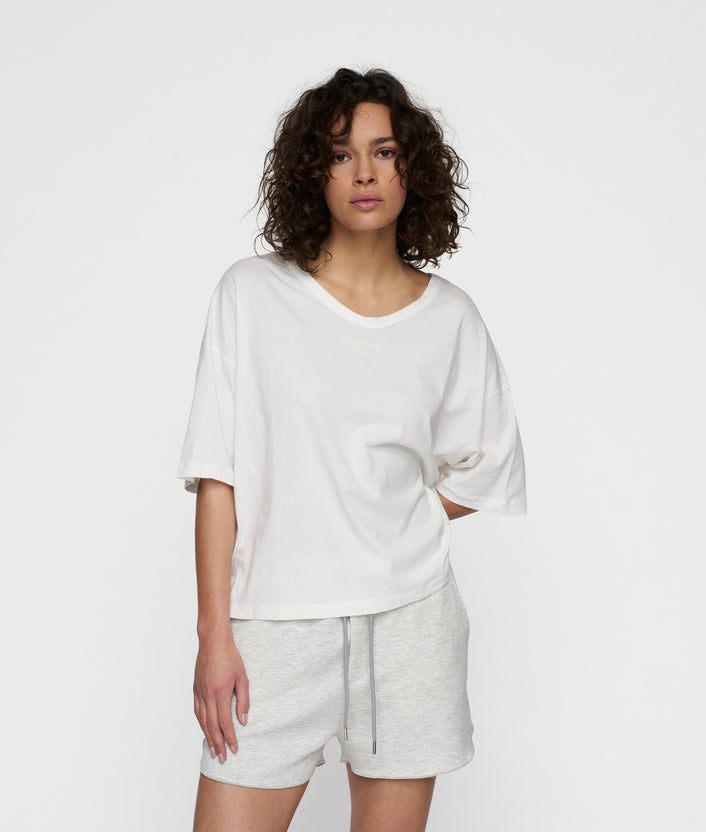 10days boxy tee ecru