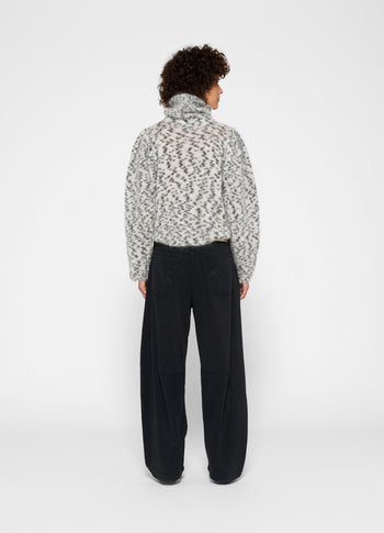 horse riding pants tencel | black