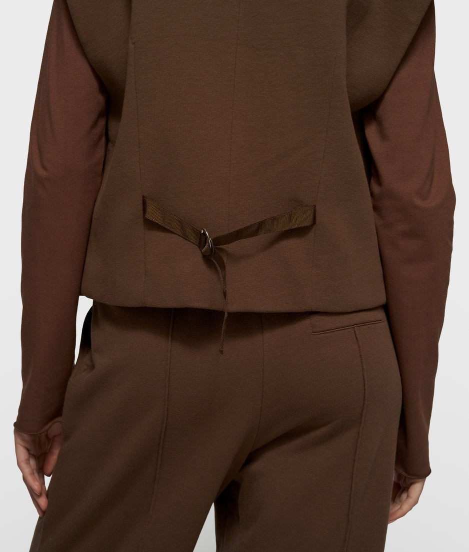 belt jogger | dark truffle