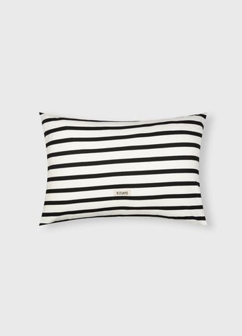 pillow stripes 40x60 | ecru/black