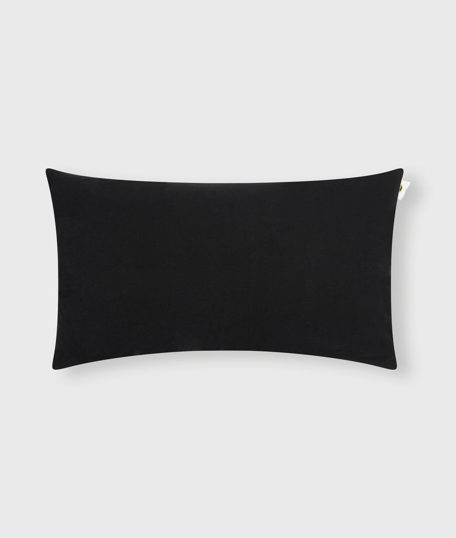 THE PILLOW COVER LONG | black