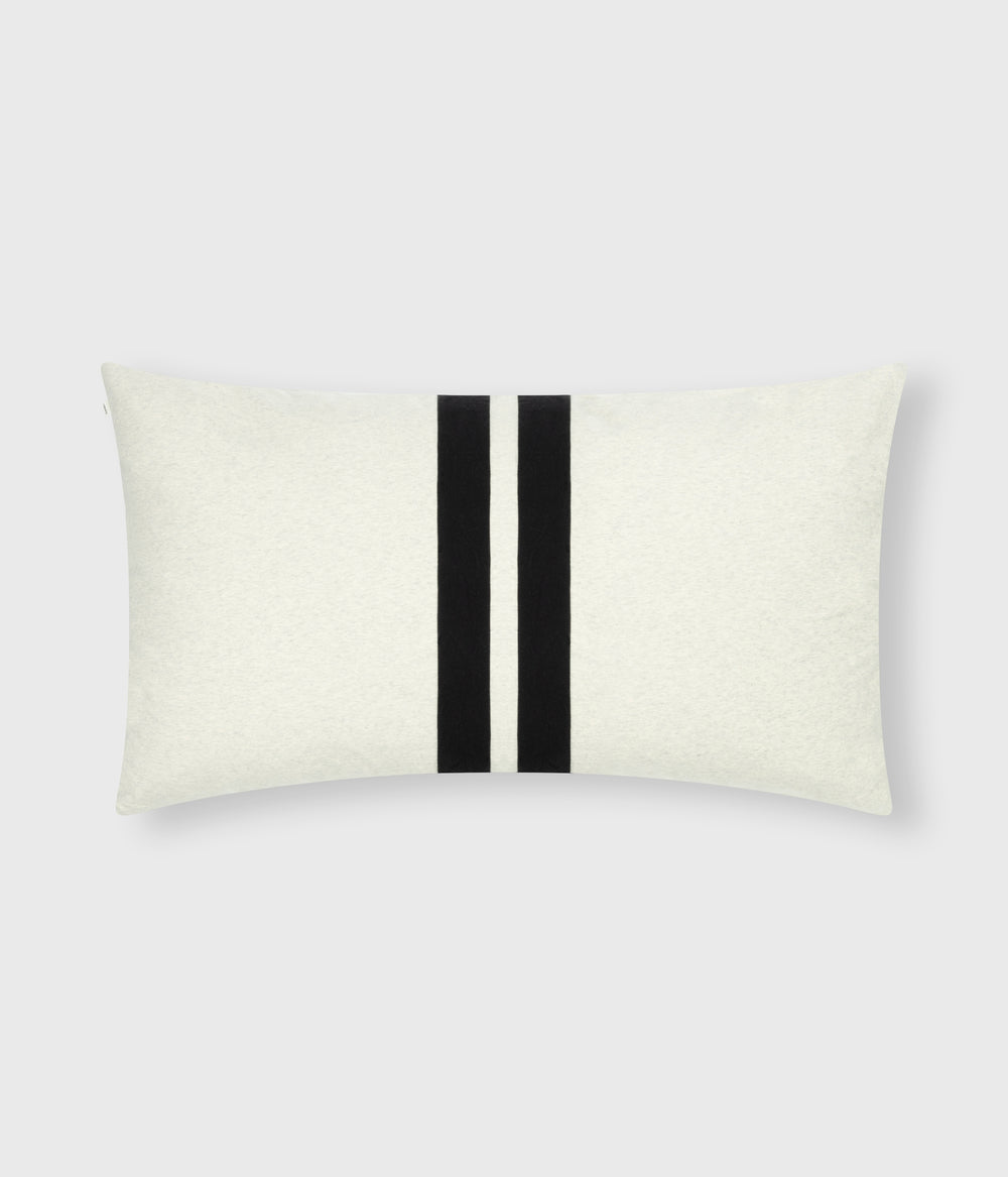 THE PILLOW COVER LONG | soft white melee
