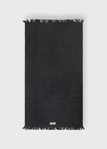 beach towel | black