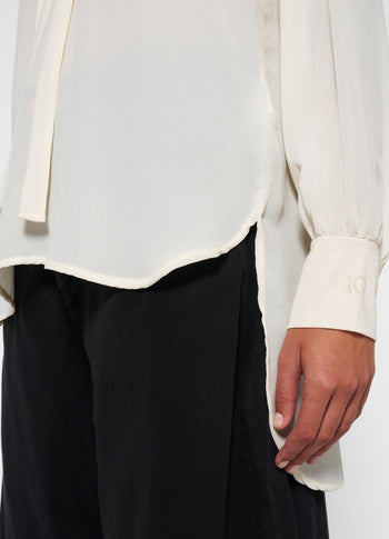 flowy blouse | cream