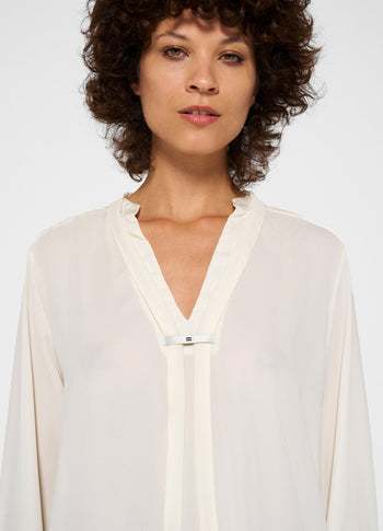 flowy blouse | cream