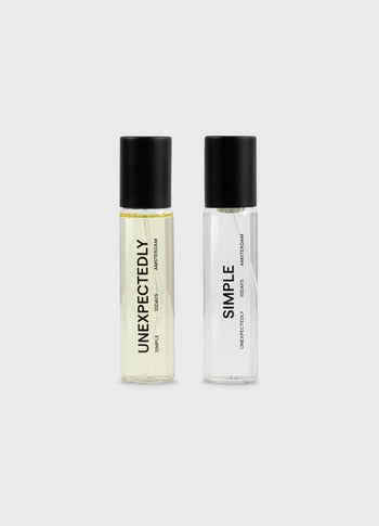 travel set unexpectedly simple eau de parfum | multicolor