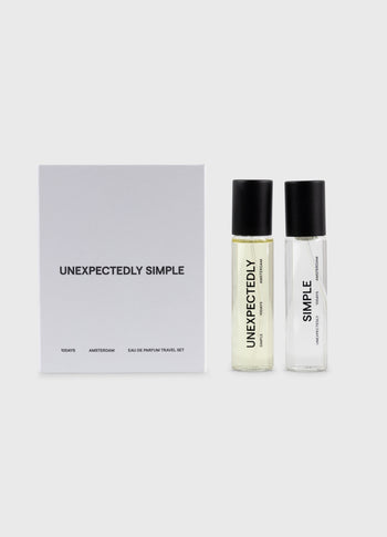 travel set unexpectedly simple eau de parfum | multicolor