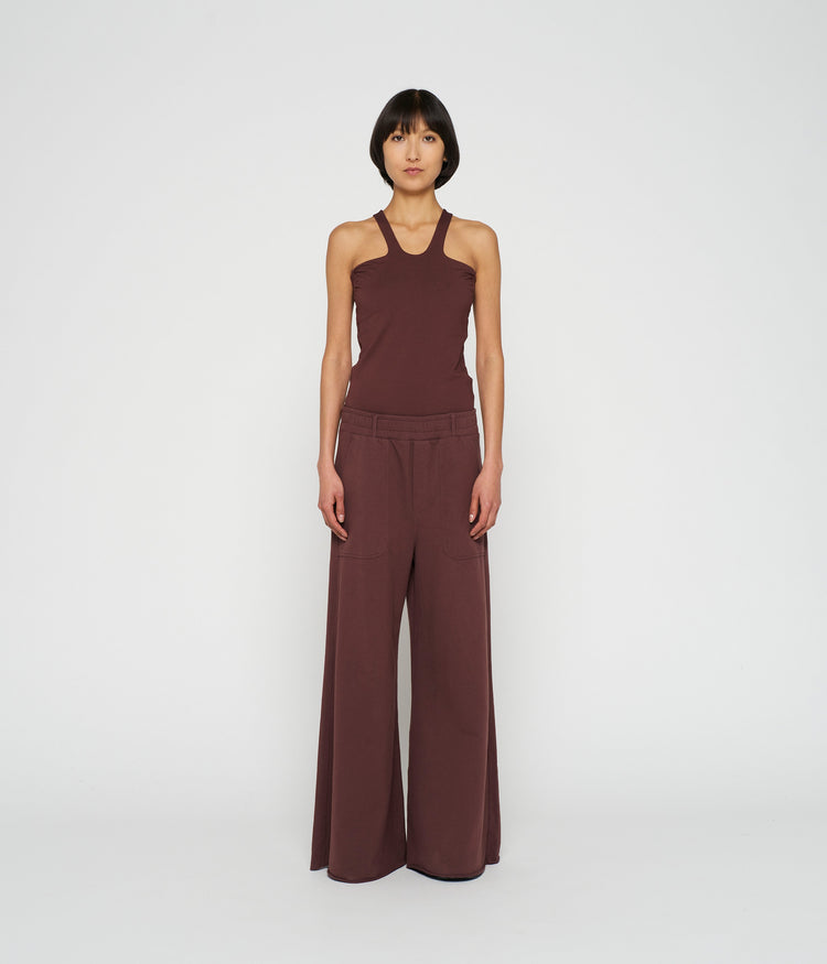sporty wrapper | aubergine