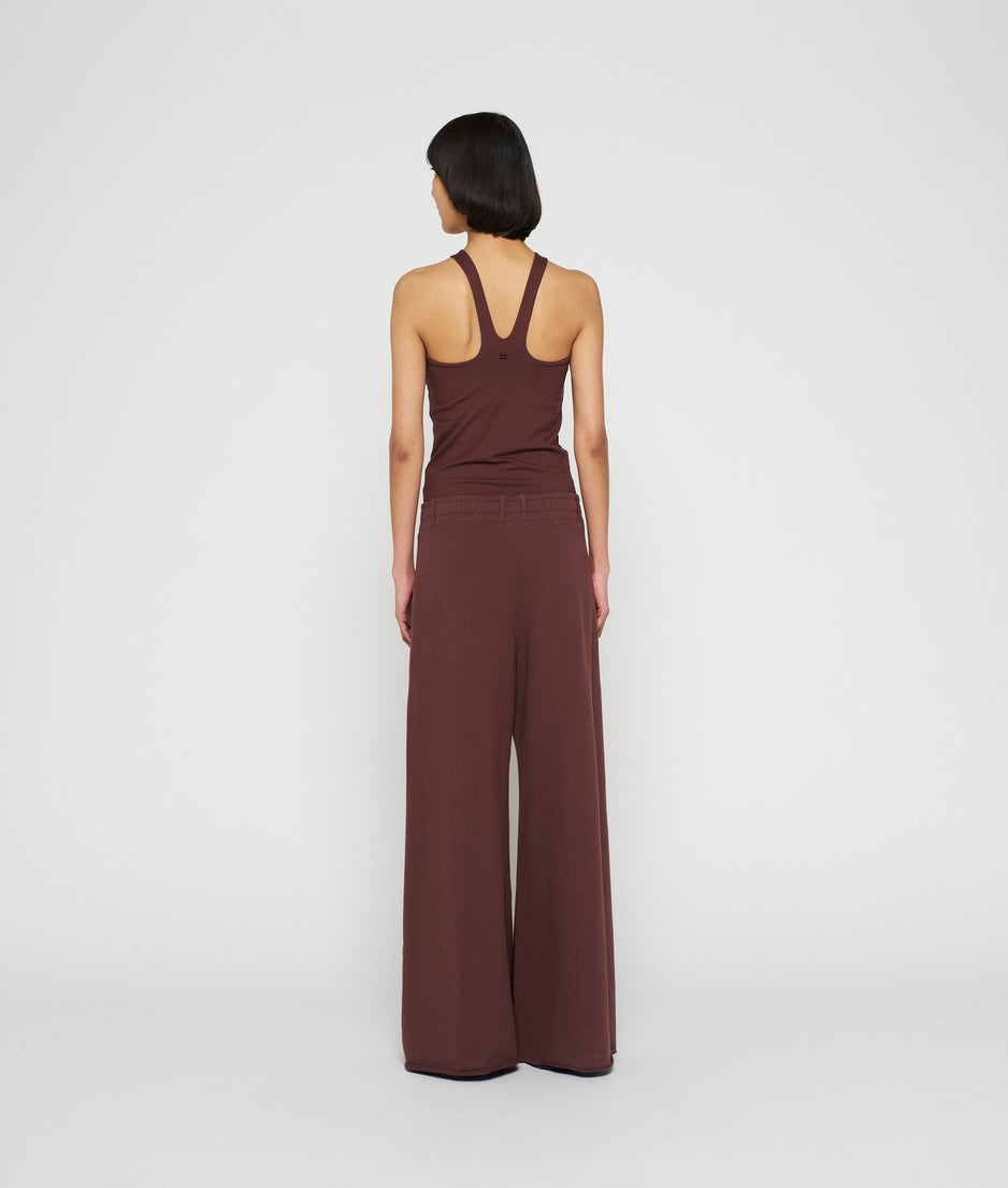 sporty wrapper | aubergine