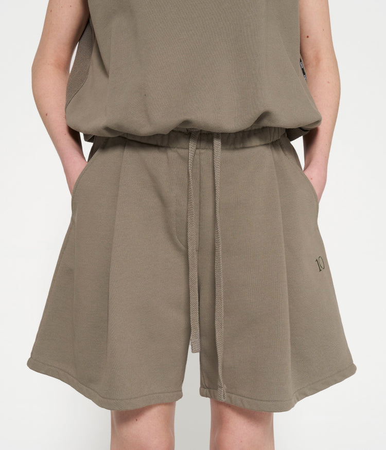 bermuda jogger | sage