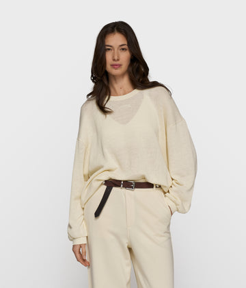 sweater mesh | soft vanilla