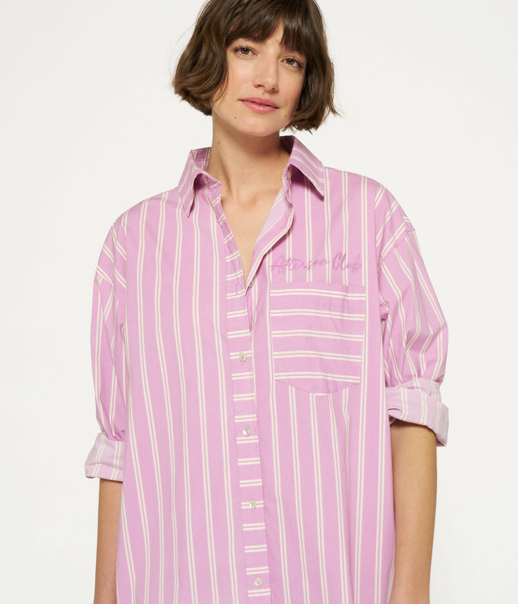 10 Days / Damen-Shirt / mesh tee stripes
