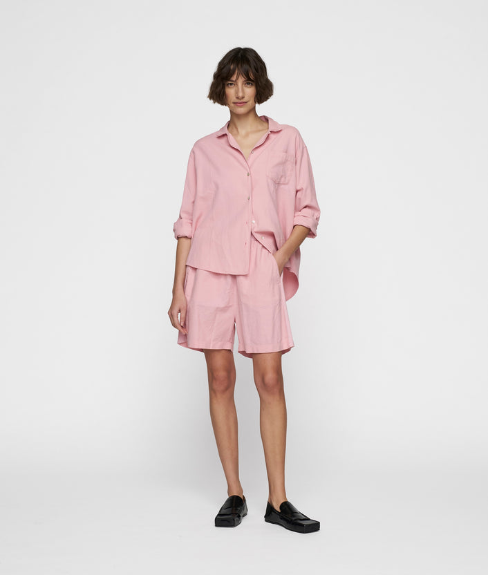 10days bermuda pique bright raspberry