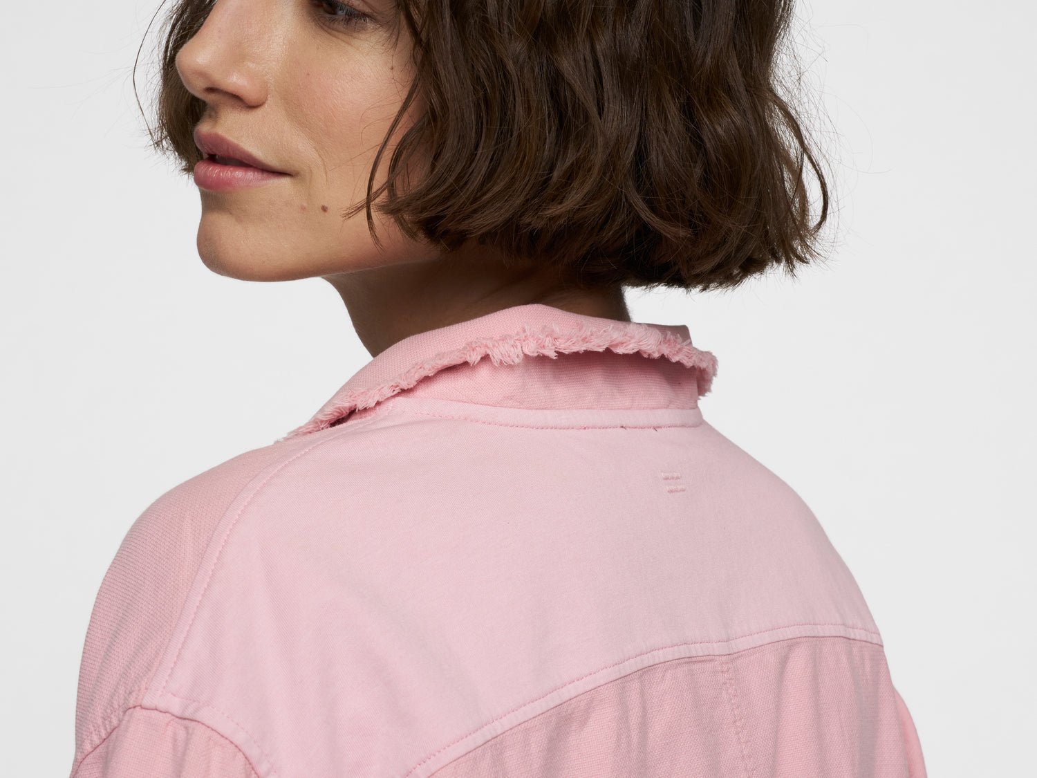 shirt pique | bright raspberry