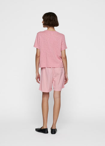 bermuda pique | bright raspberry
