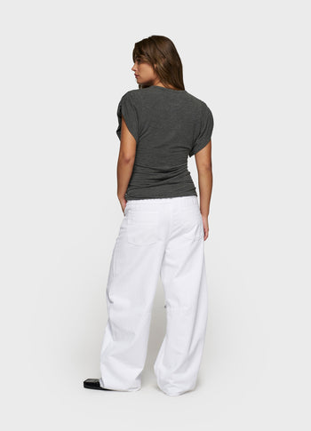 strong shoulder tee modal | antra melee