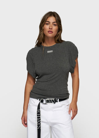 strong shoulder tee modal | antra melee
