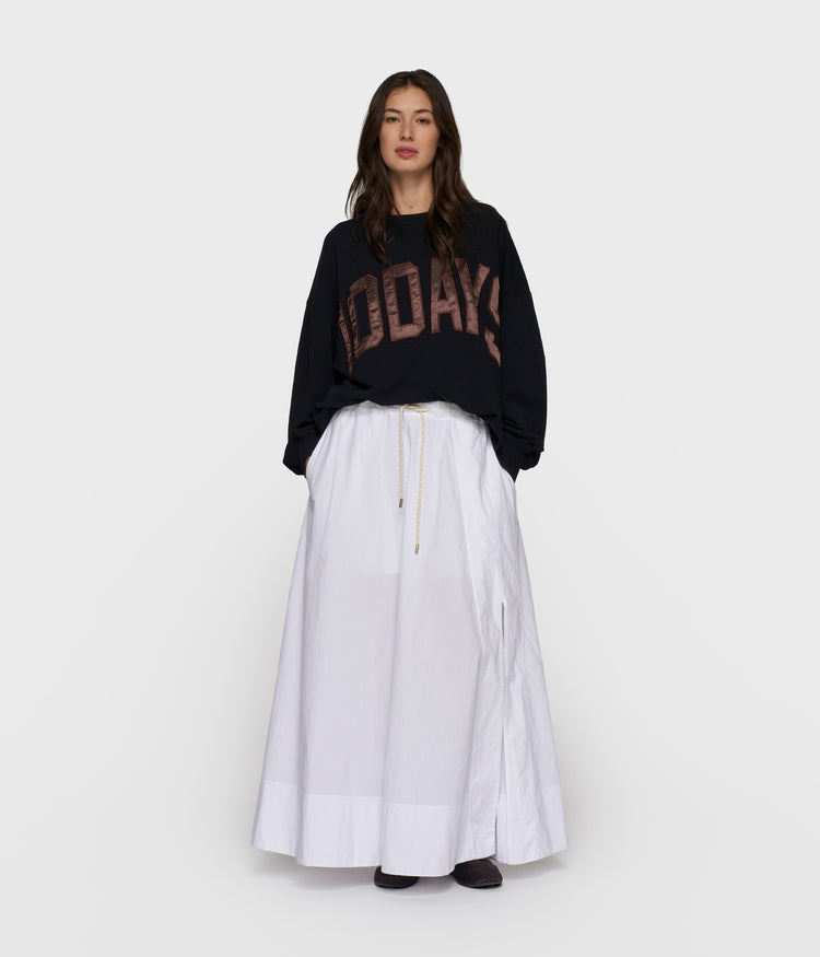 GRECERELLE Zomerse maxi-rokken voor dames, anti-rimpel, casual, hoog getailleerd, verstelbaar trekkoord met zakken en split aan de zijkant, Espresso, S GRECERELLE Zomerse maxi-rokken voor dames, anti-rimpel, casual, hoog getailleerd, verstelbaar trekkoord met zakken en split aan de zijkant, Espresso, S