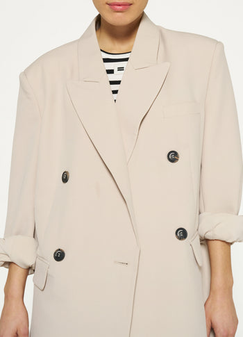 proud blazer | light safari