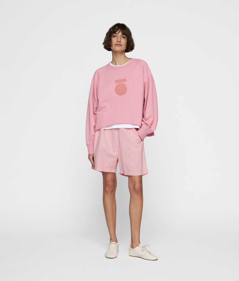 LA sweater | bright raspberry
