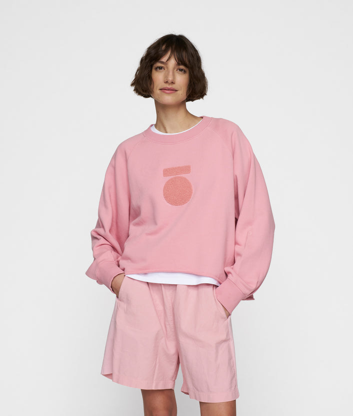 10days LA sweater bright raspberry