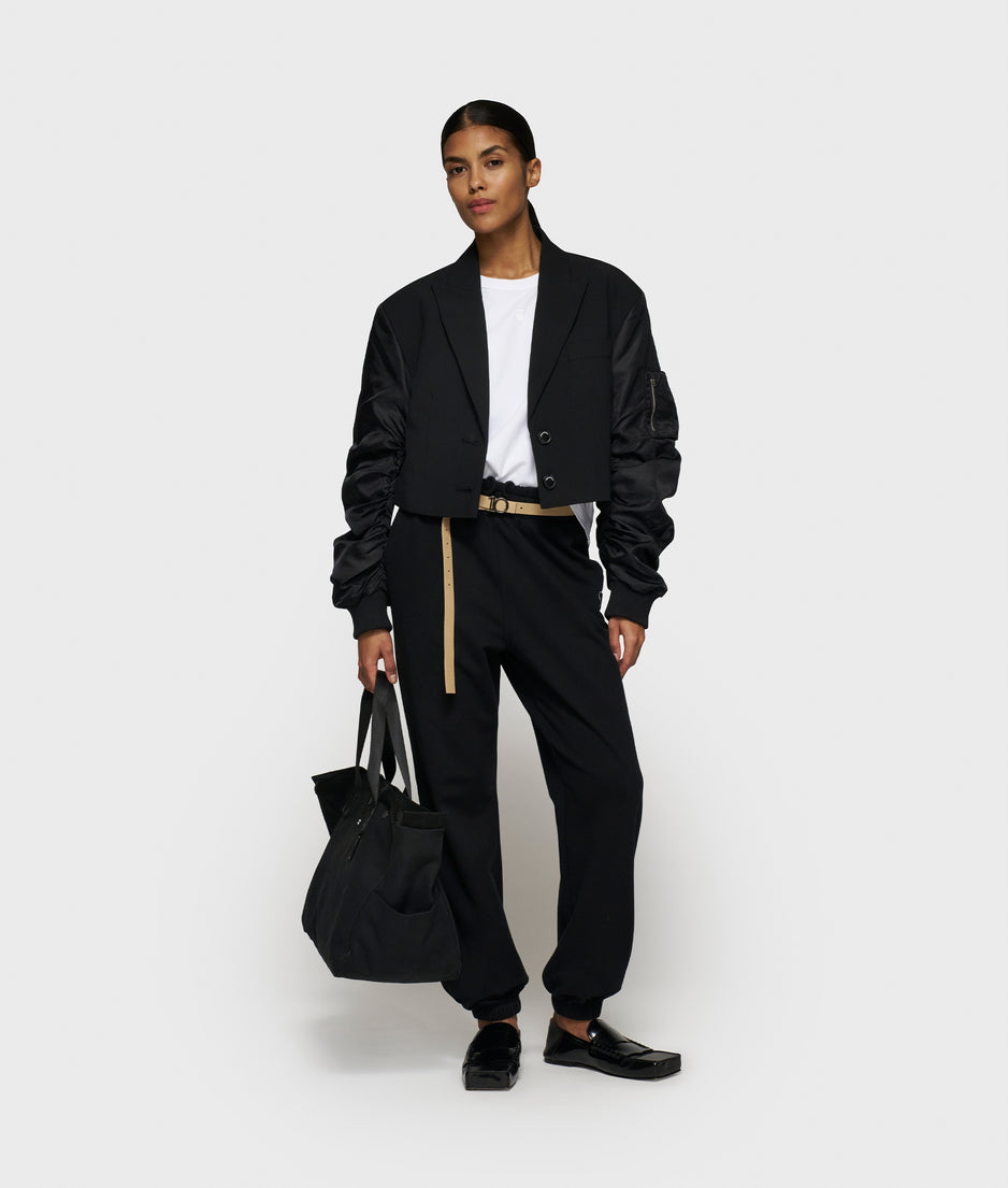 bomber blazer | black