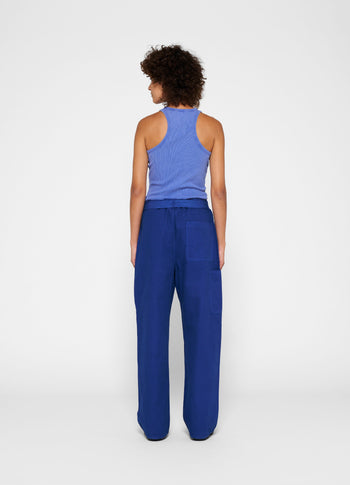workwear pants | electric blue