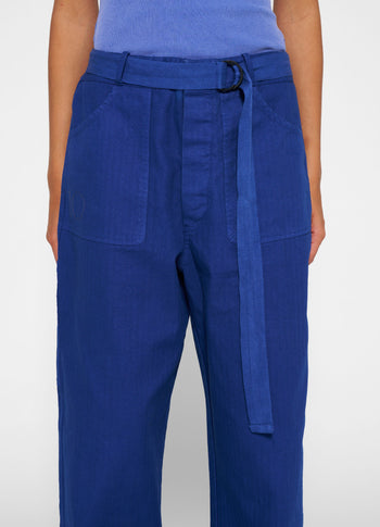 workwear pants | electric blue