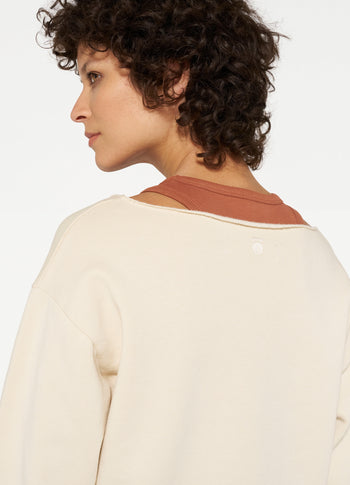 boatneck sweater sabbatical | oat
