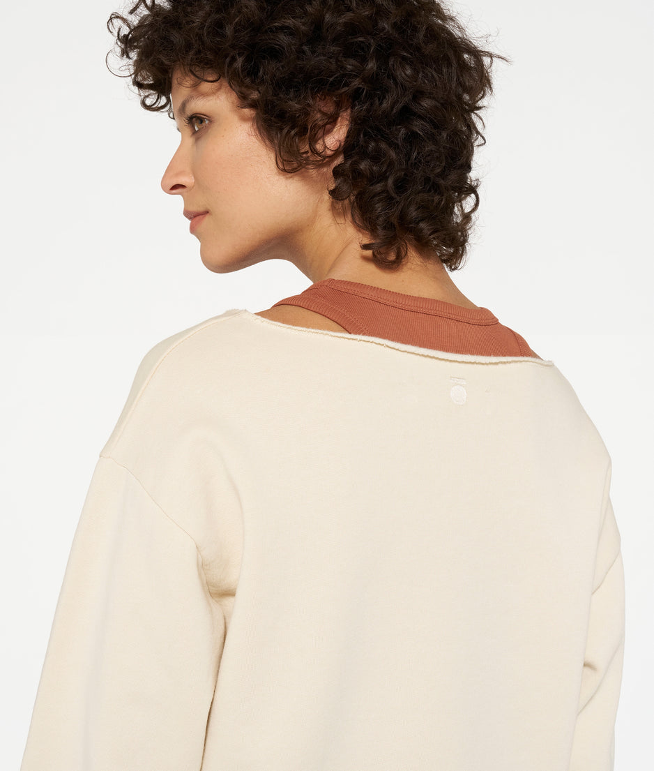 boatneck sweater sabbatical | oat