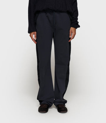 straight jogger tape | dark navy
