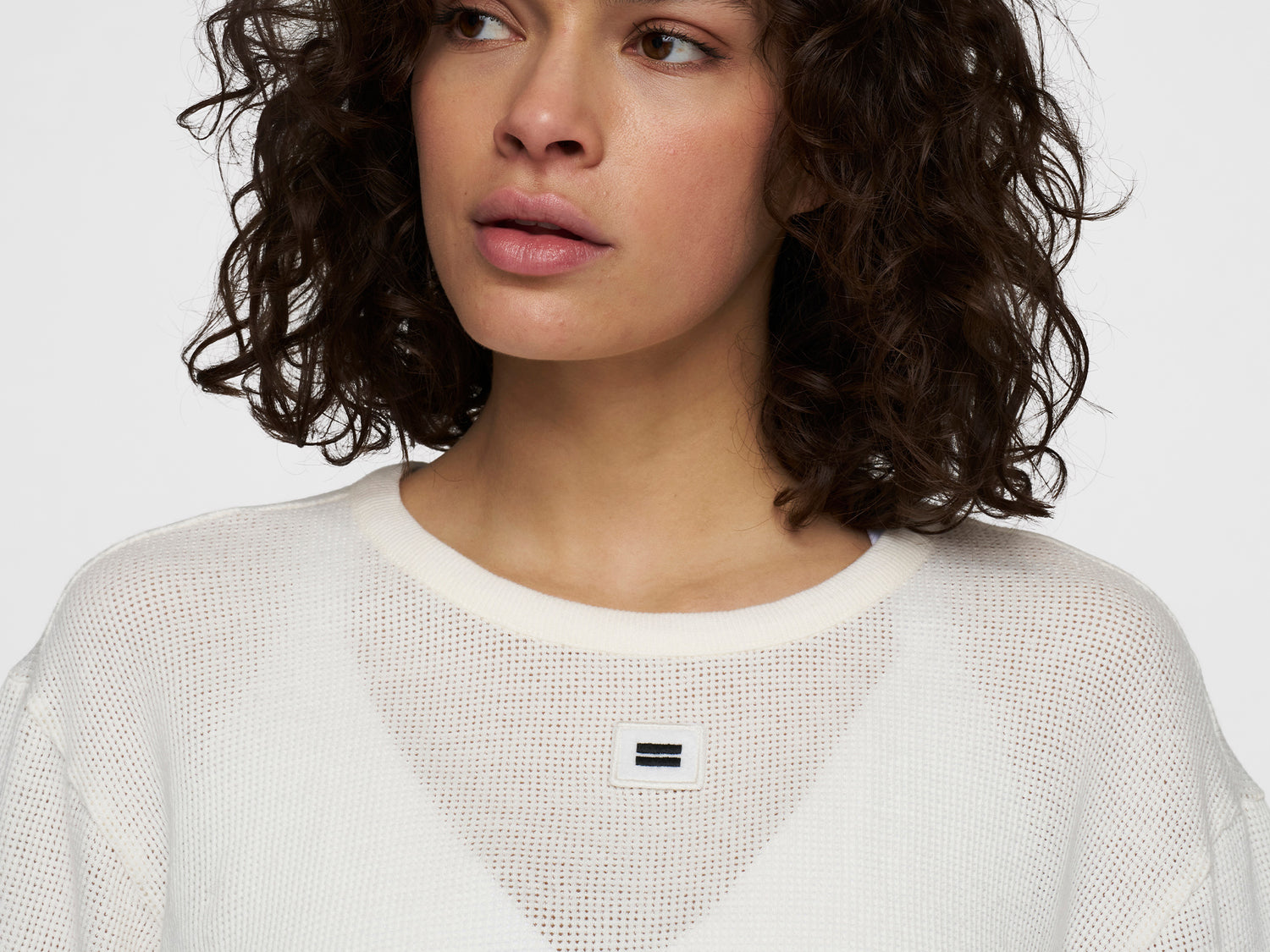 tee mesh | ecru