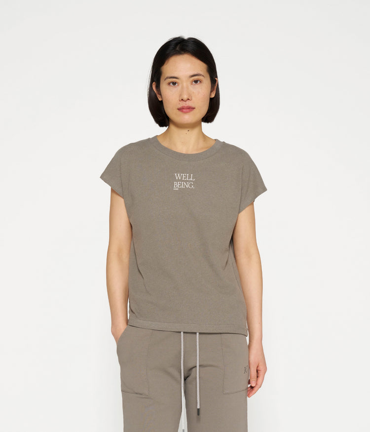 short sleeve tee linen | sage
