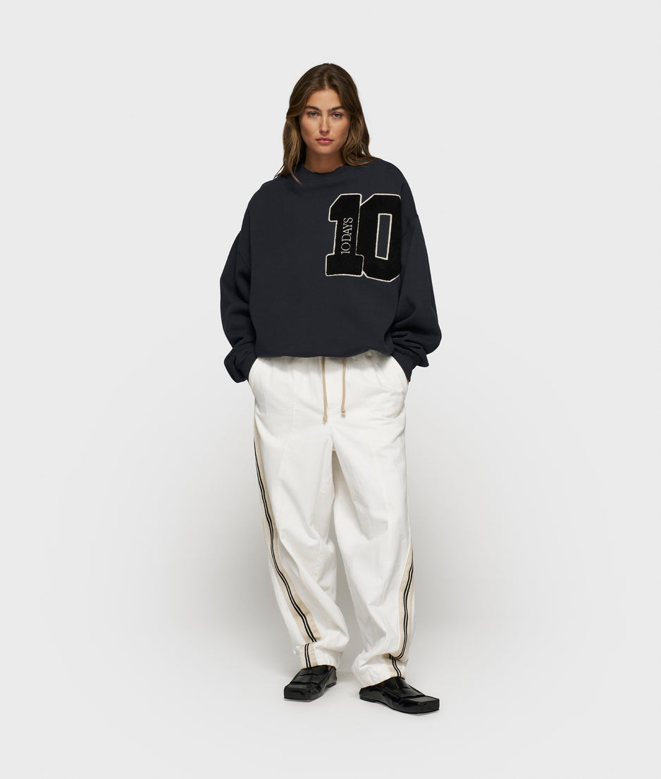 baseball sweater 10 | dark navy