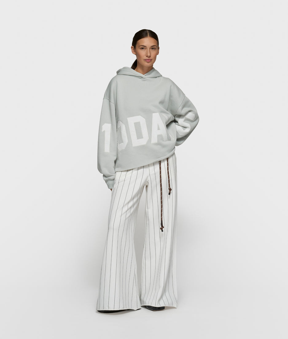 statement logo hoodie | clean blue