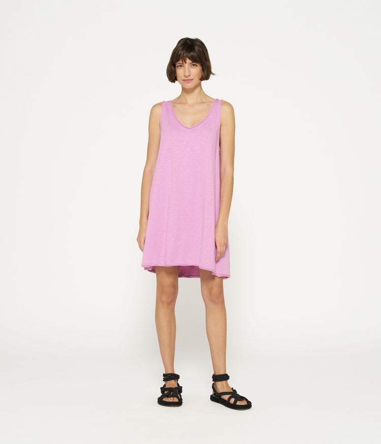 beach dress | violet