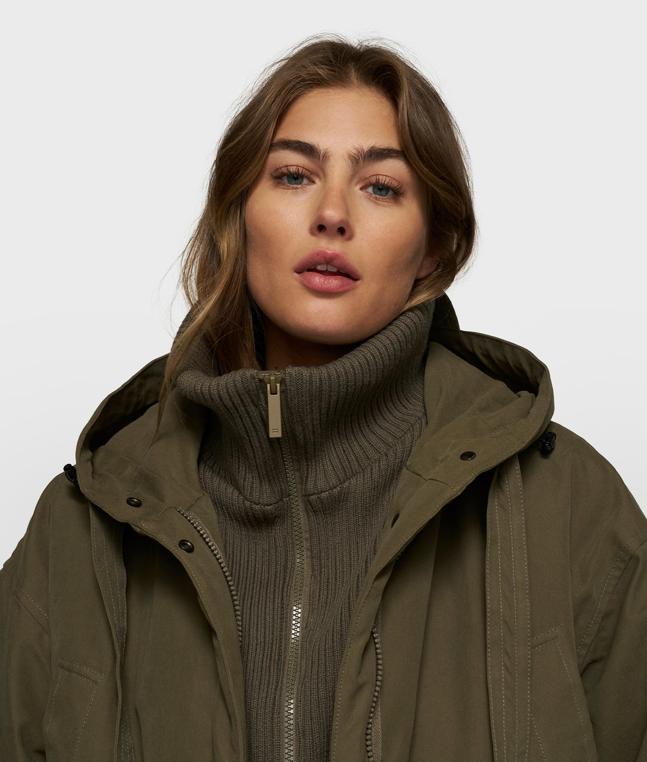 the royal parka | dark olive