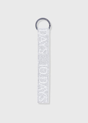 keychain lurex 10DAYS | silver