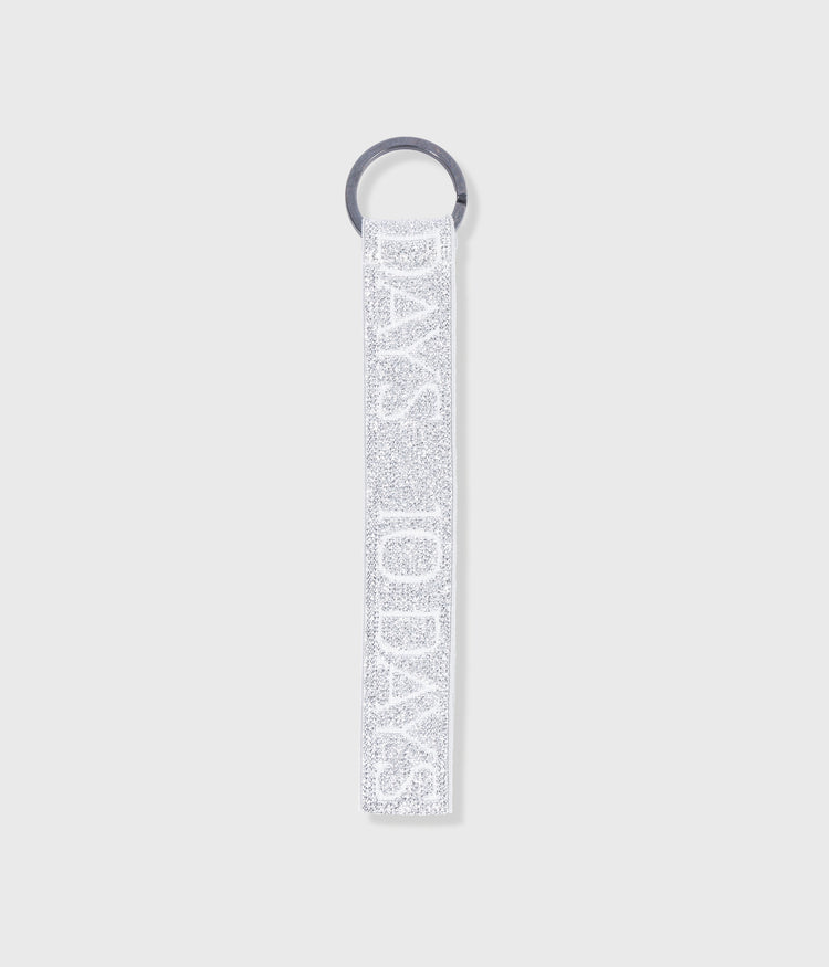 keychain lurex 10DAYS | silver